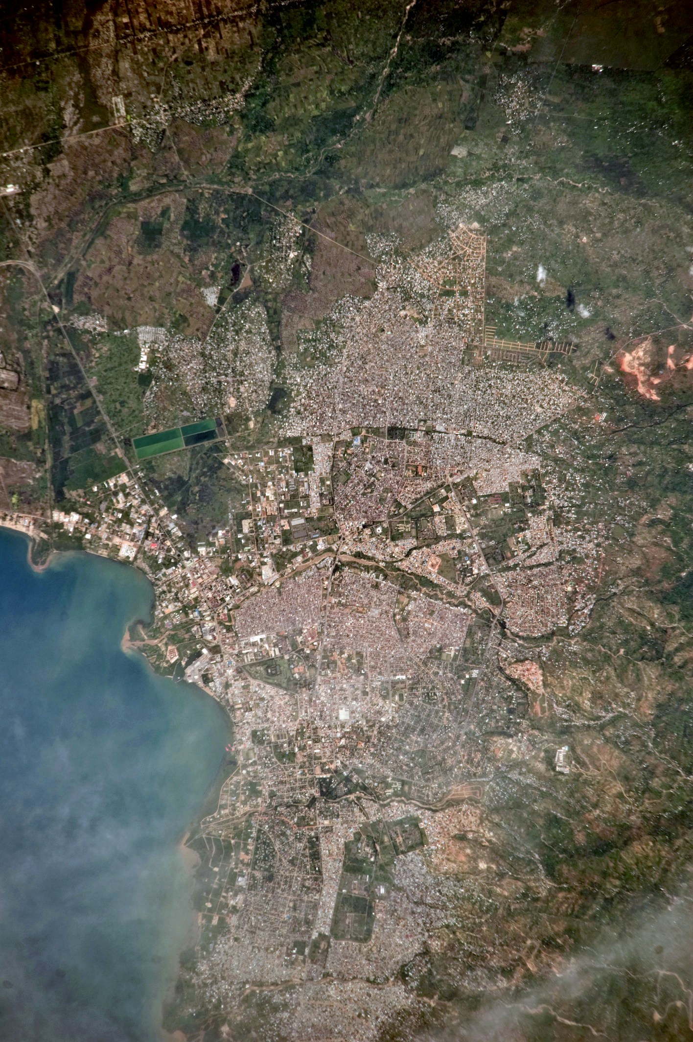 Bujumbura city in Burundi
