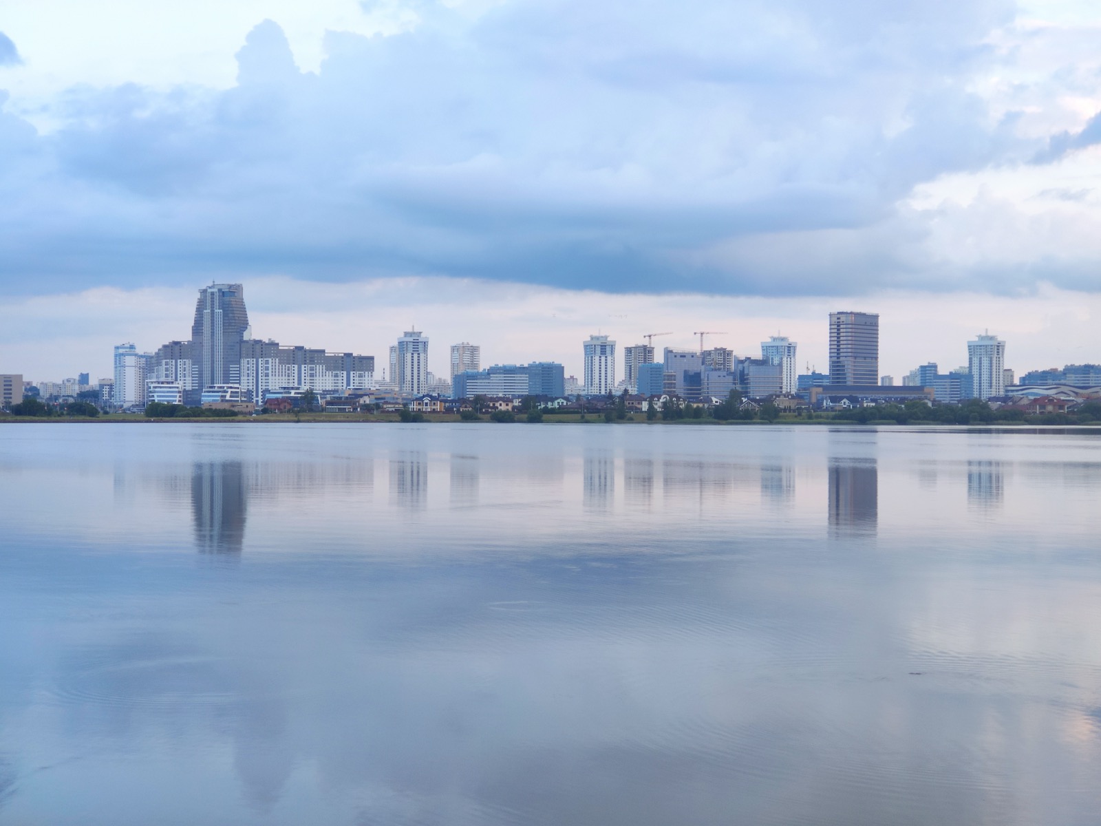 白俄罗斯明斯克城市天际线