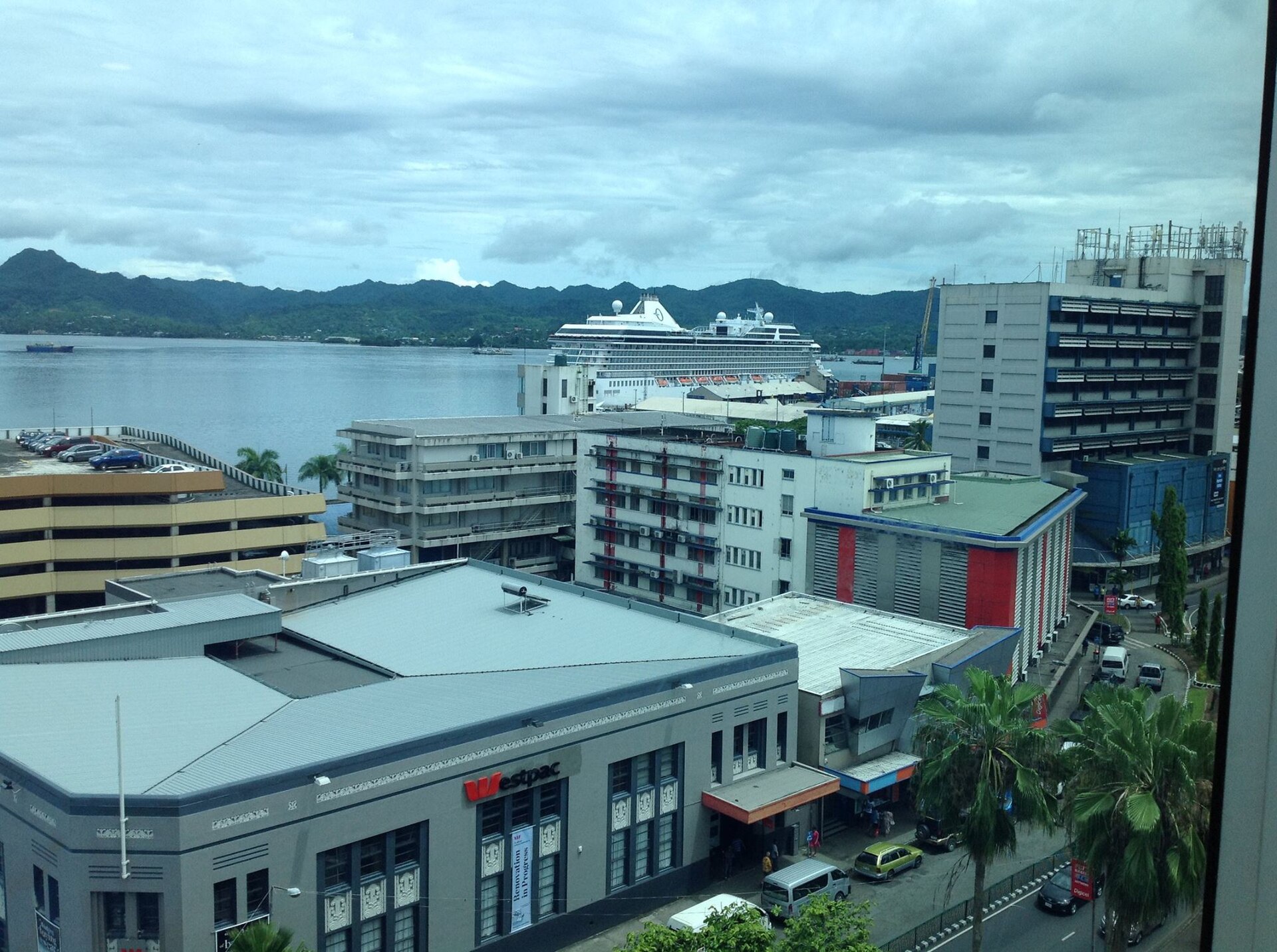 Suva city streets in Fiji