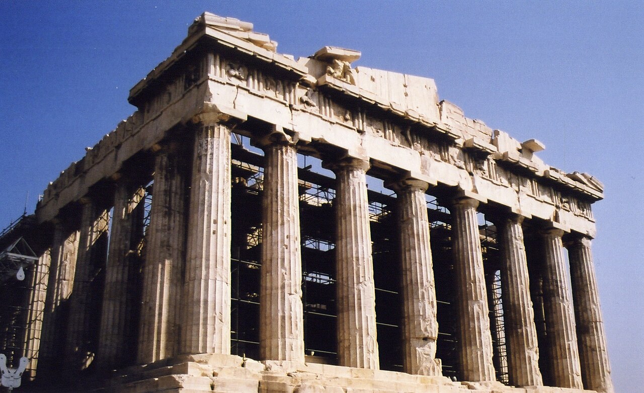 Acropolis of Athens in Greece