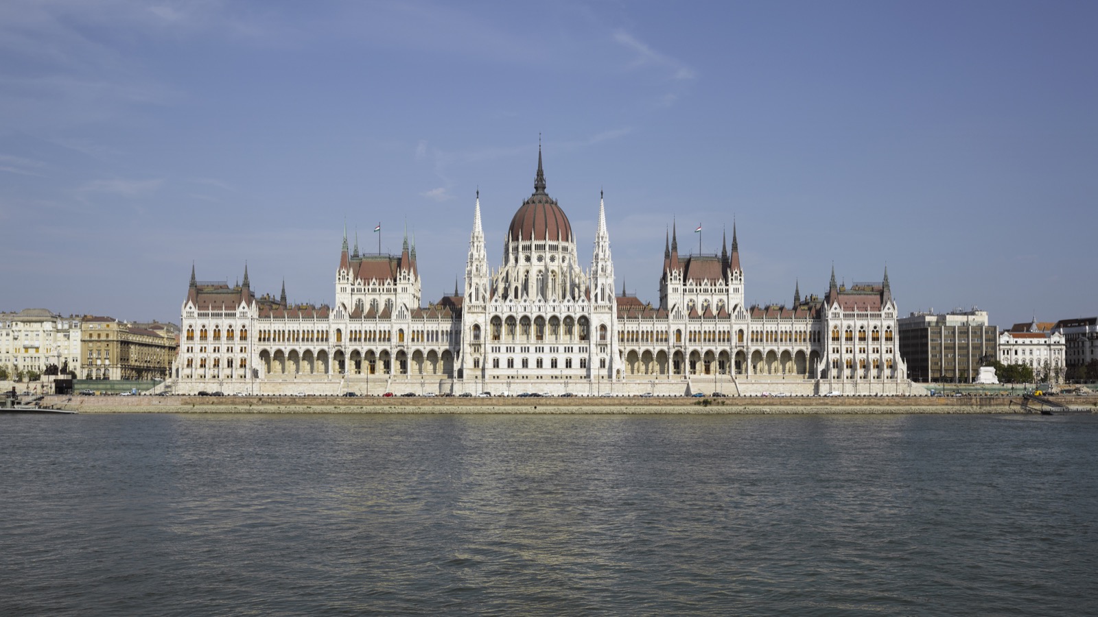 Hungarian Parliament Building in Budapest, Hungary