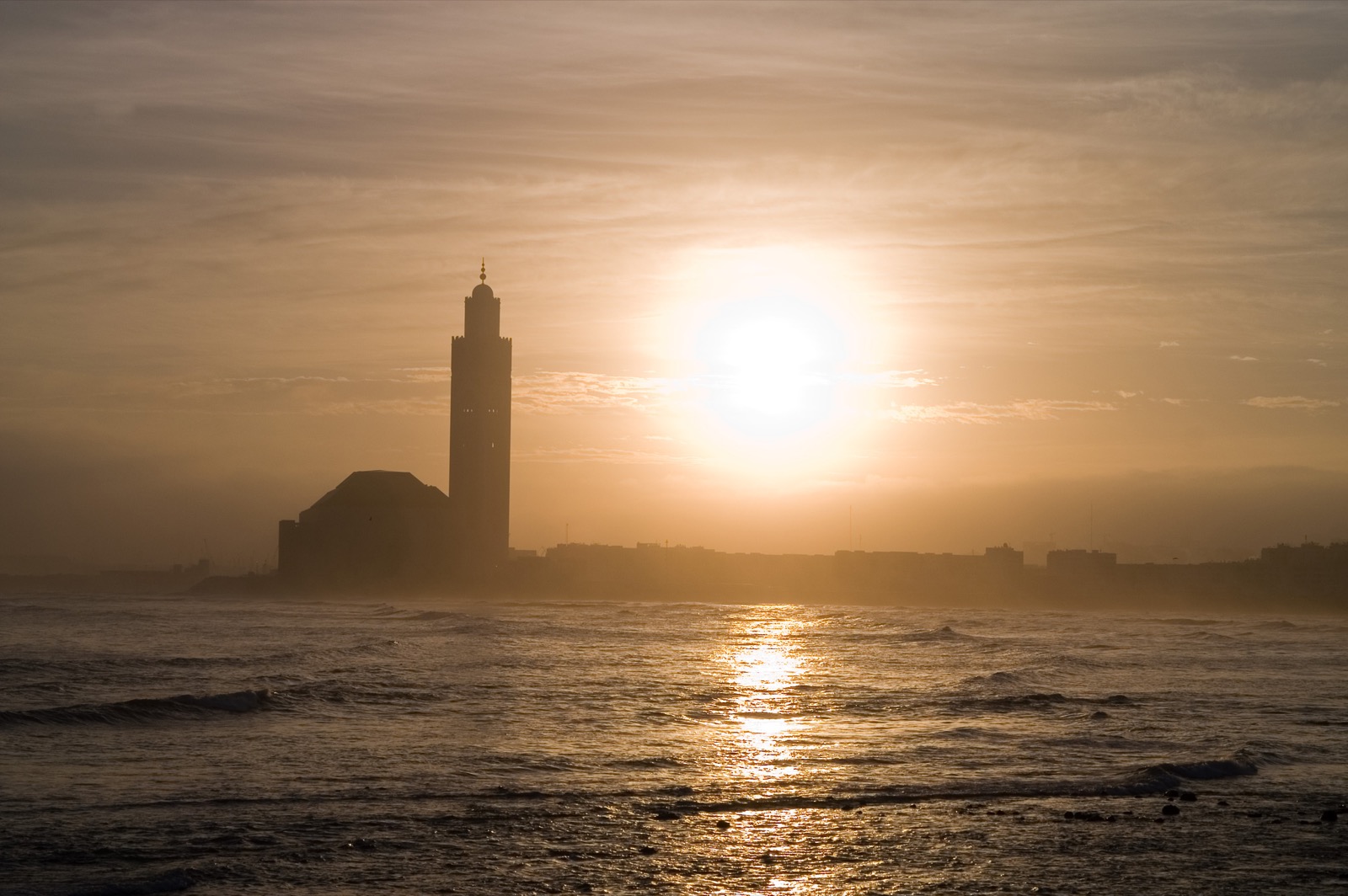 Hassan II Mosque in Casablanca, Morocco
