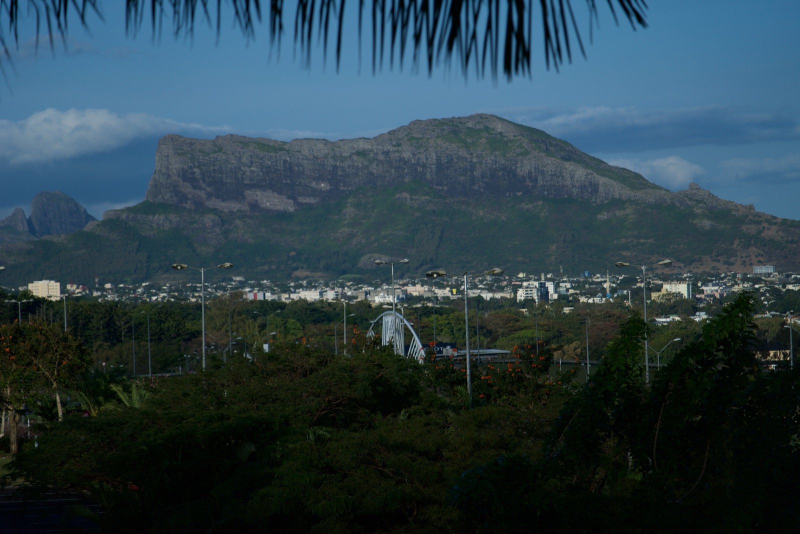 Port Louis waterfront in Mauritius