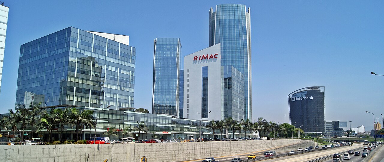 Lima skyline in Peru