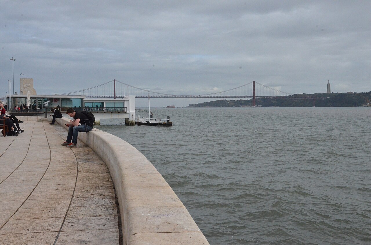 25 de Abril Bridge in Lisbon, Portugal