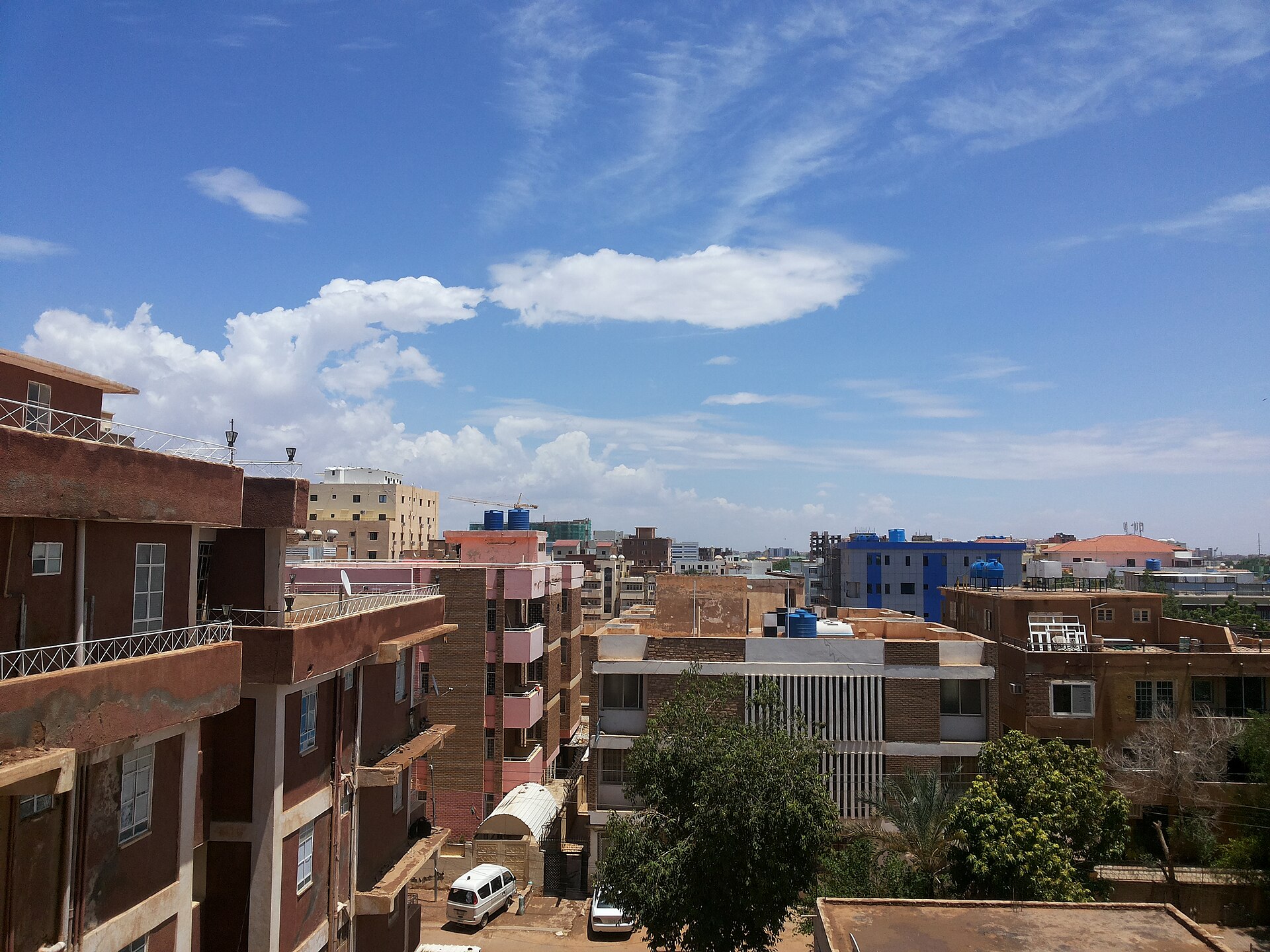 Khartoum city in Sudan