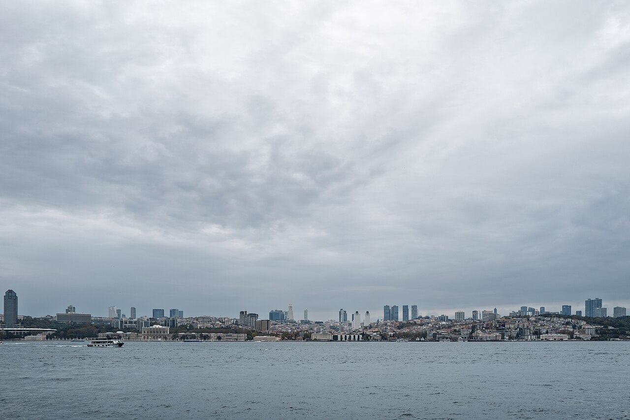 Istanbul skyline in Turkey