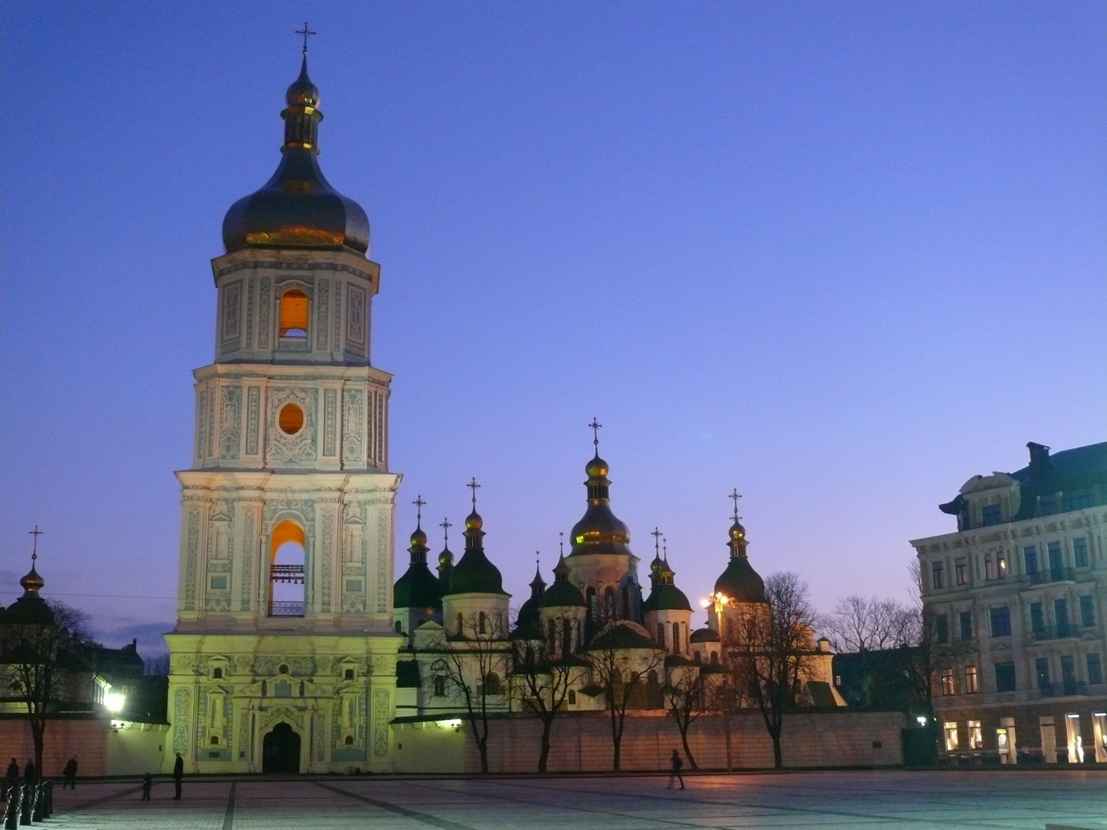 Kyiv city landmark in Ukraine