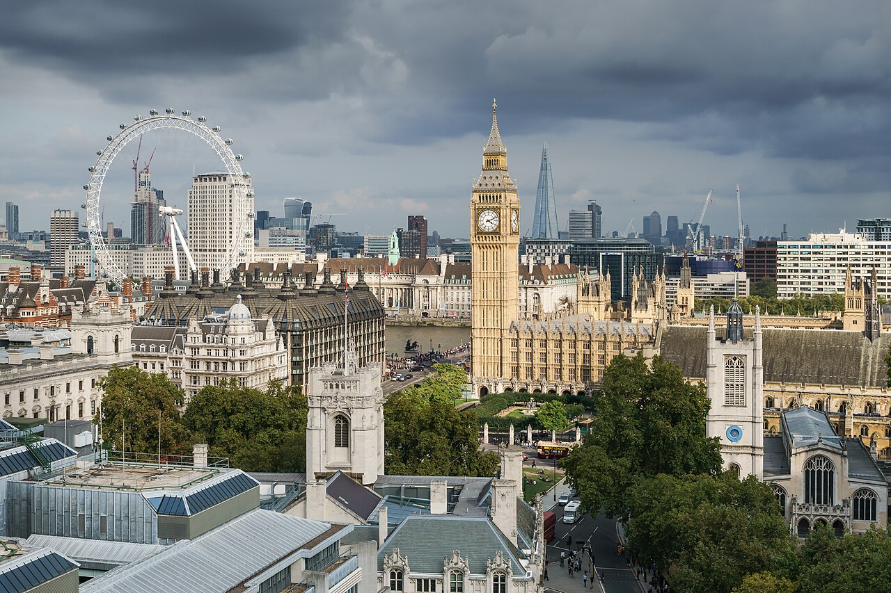 Palace of Westminster in London, United Kingdom