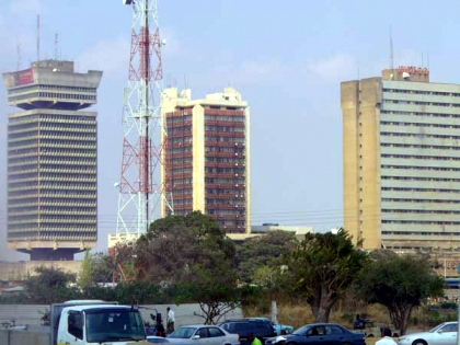Lusaka city in Zambia